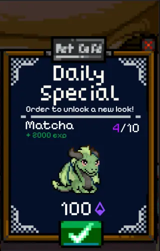 Pet cafe design for the daily special for Pando, Space theme